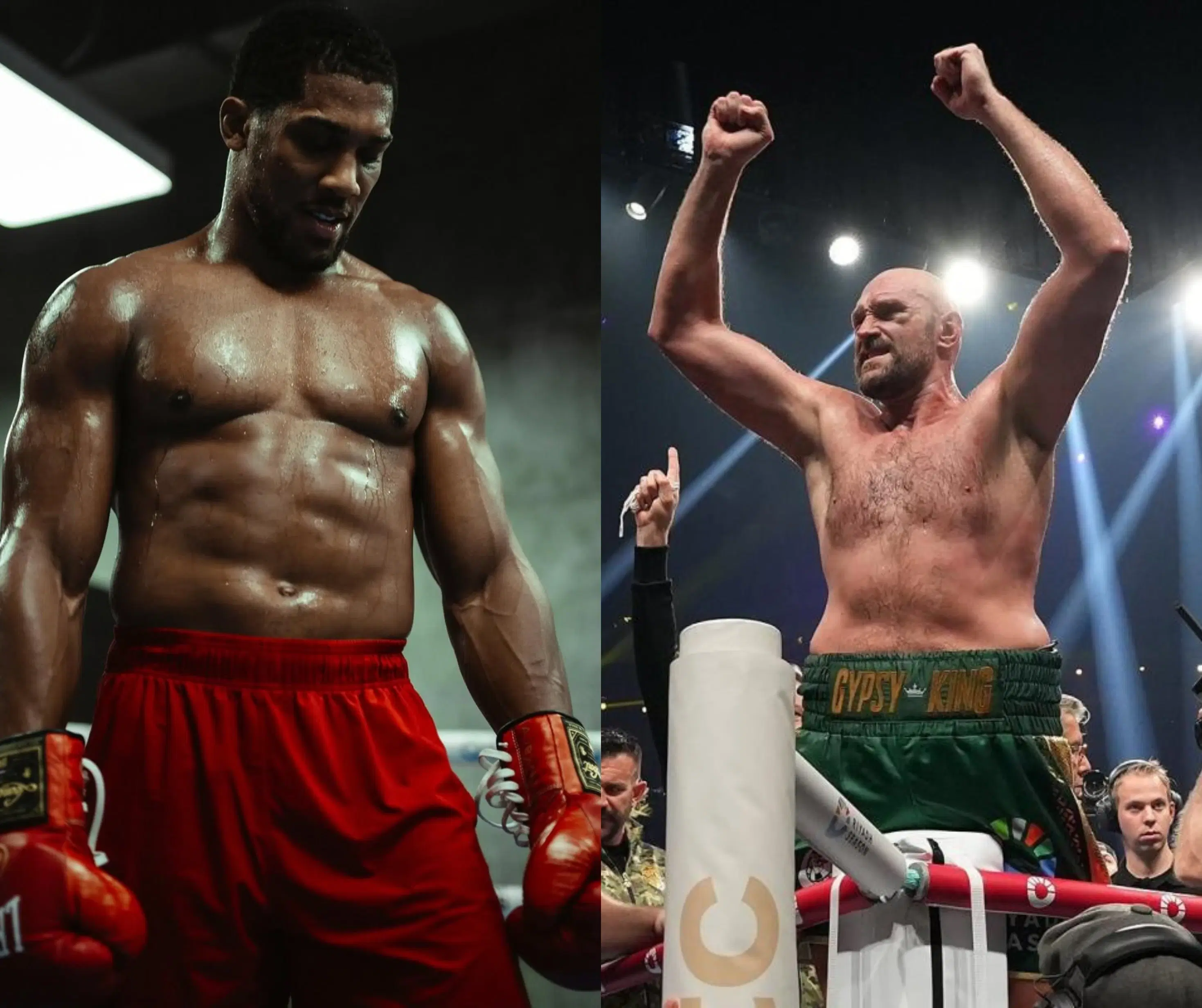 موسم الرياض: جوشوا ينافس فيوري على لقب البطل بلا منازع